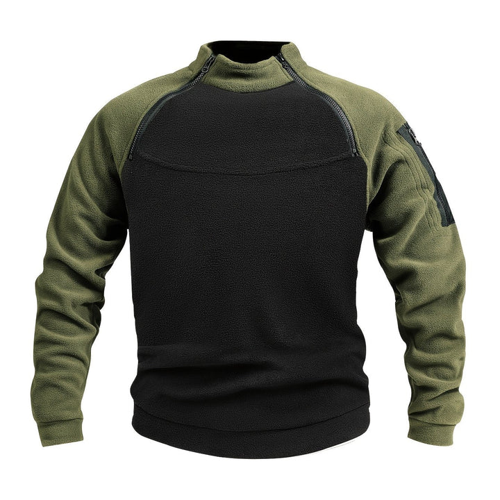 Nolan | Herren Pullover mit Zip-Detail und Stehkragen