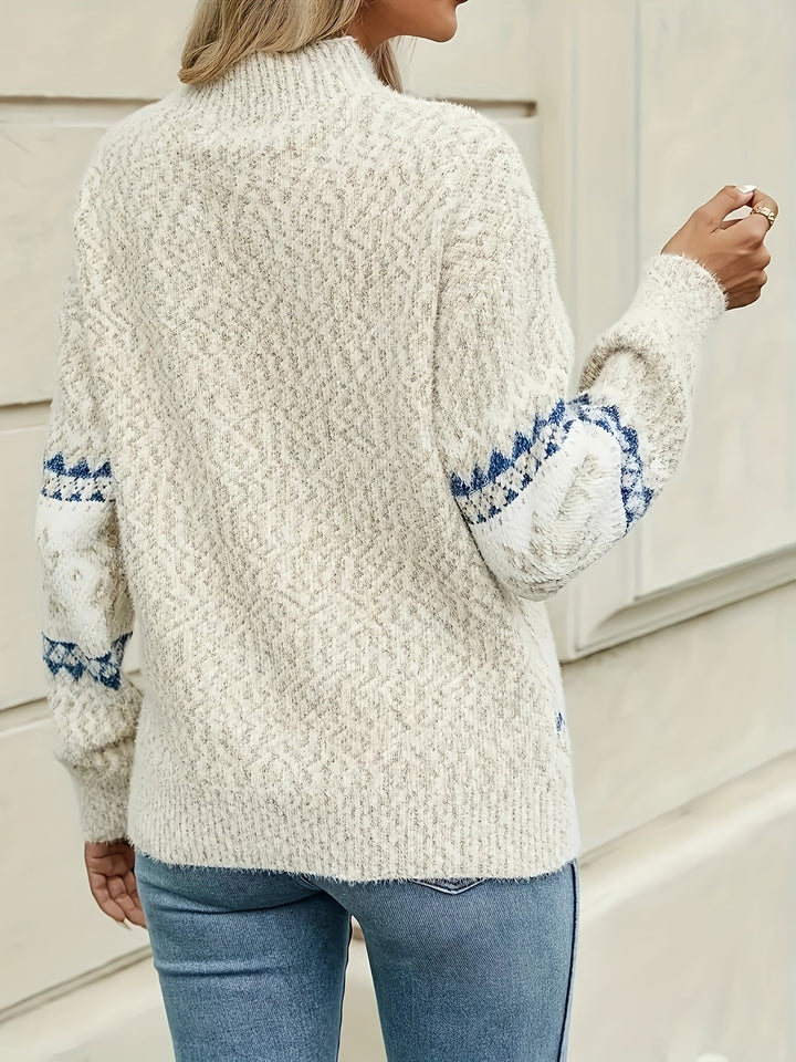 Maeve | Damen Fair Isle Pullover Weihnachten
