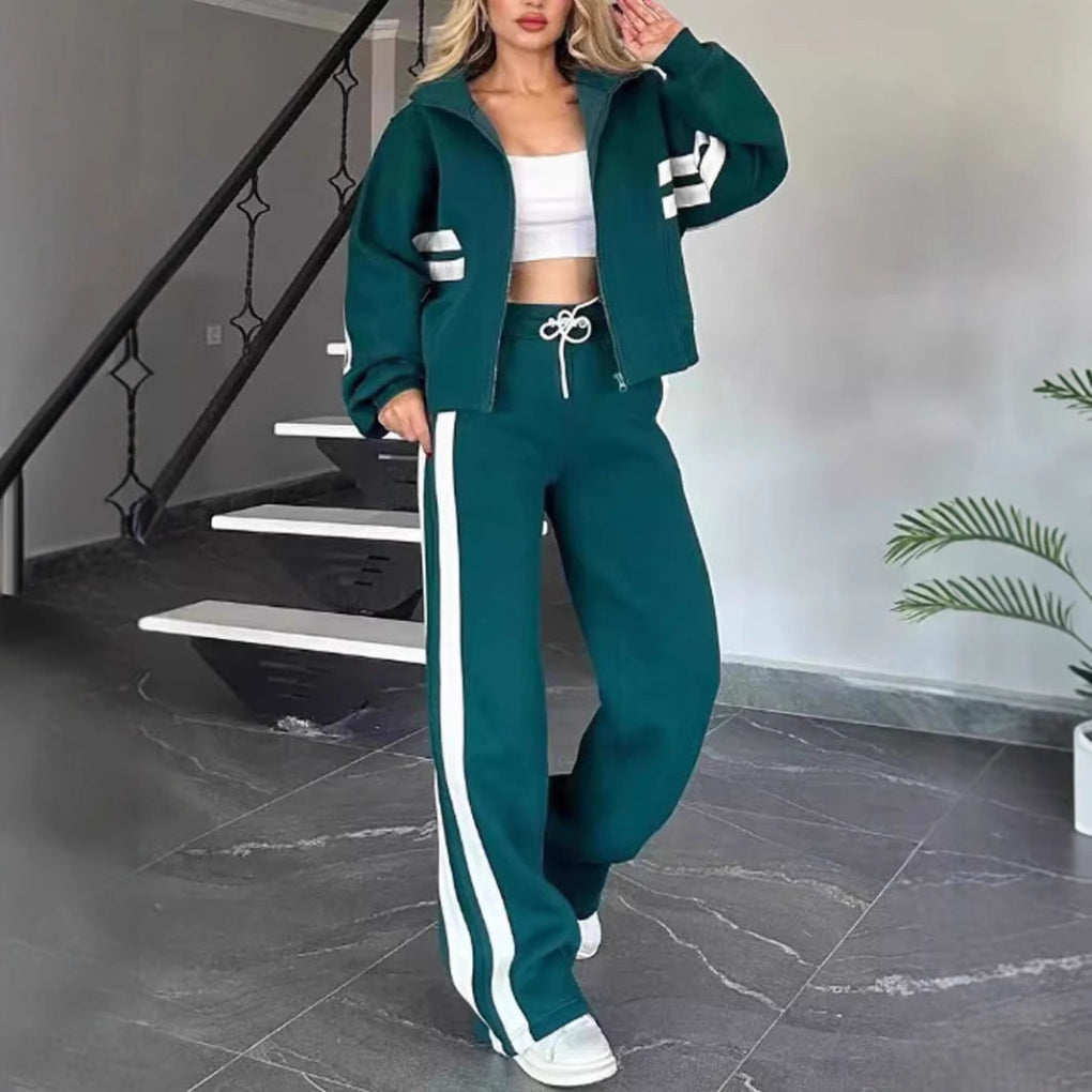 Damski zestaw sportowy – wygodny dres