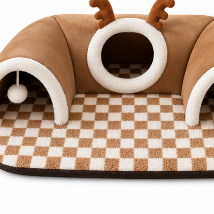 Katzen Tunnel Bett 3 In 1