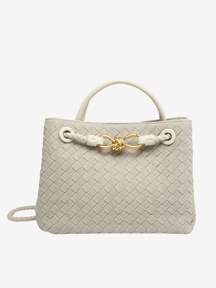 Elegante Vegane Lederhandtasche – Alltagstasche mit Verstellbarem Riemen & Großem Stauraum