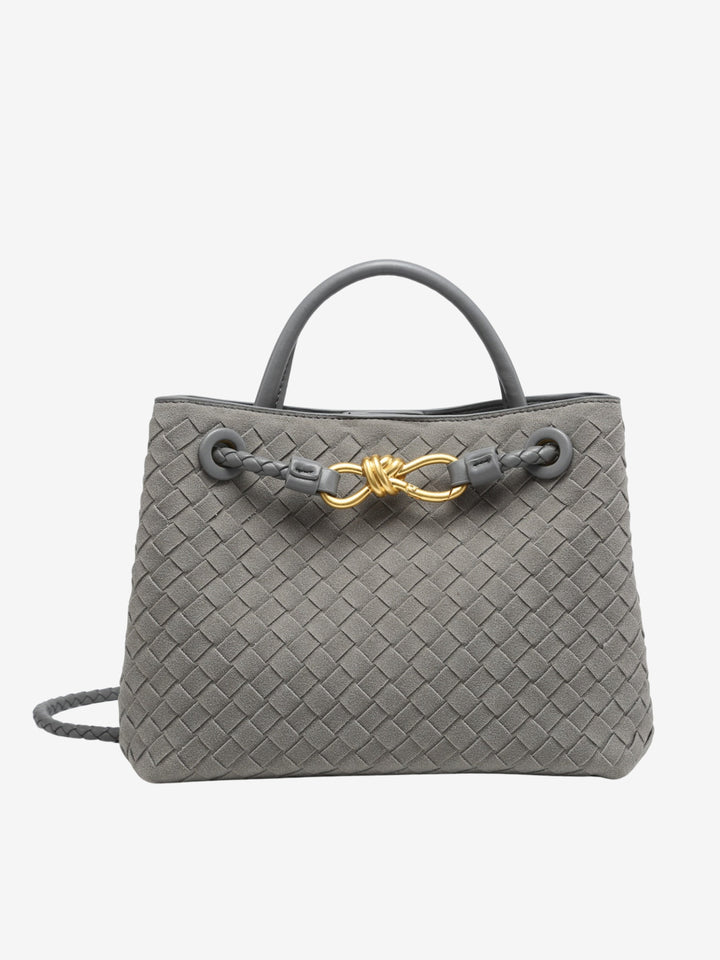 Elegante Vegane Lederhandtasche – Alltagstasche mit Verstellbarem Riemen & Großem Stauraum