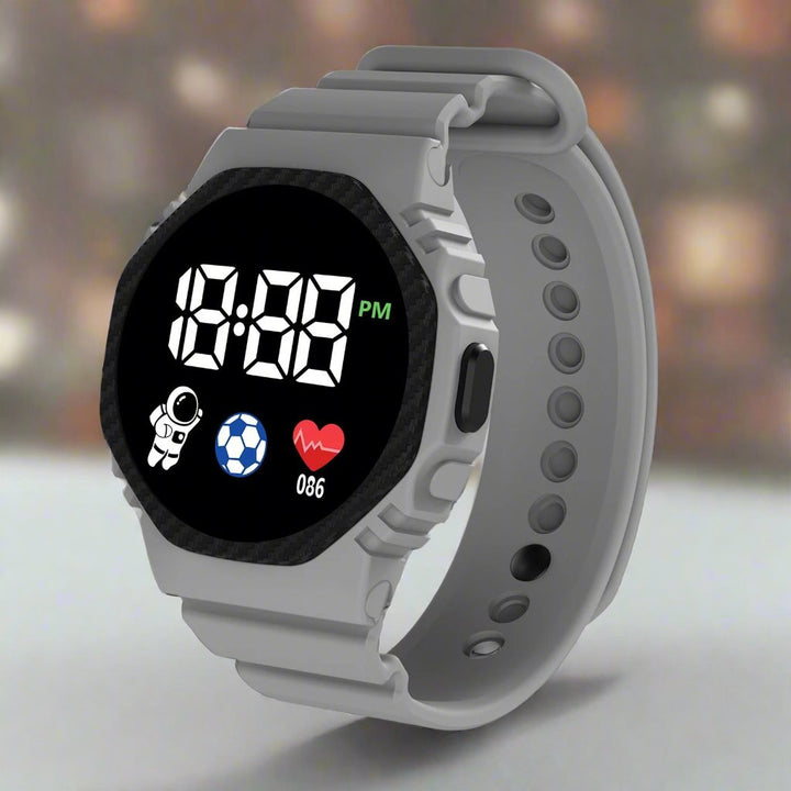 AdventureTime Kinderuhr – Wasserdicht, LED-Display, Robust, Für Kleine Abenteurer 1