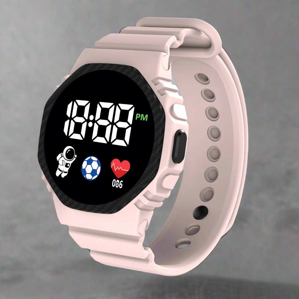 AdventureTime Kinderuhr – Wasserdicht, LED-Display, Robust, Für Kleine Abenteurer 6