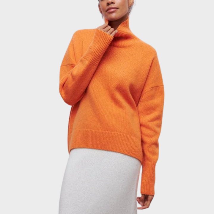 Alona | Knitted turtleneck sweater