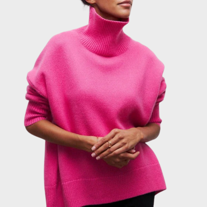 Alona | Knitted turtleneck sweater