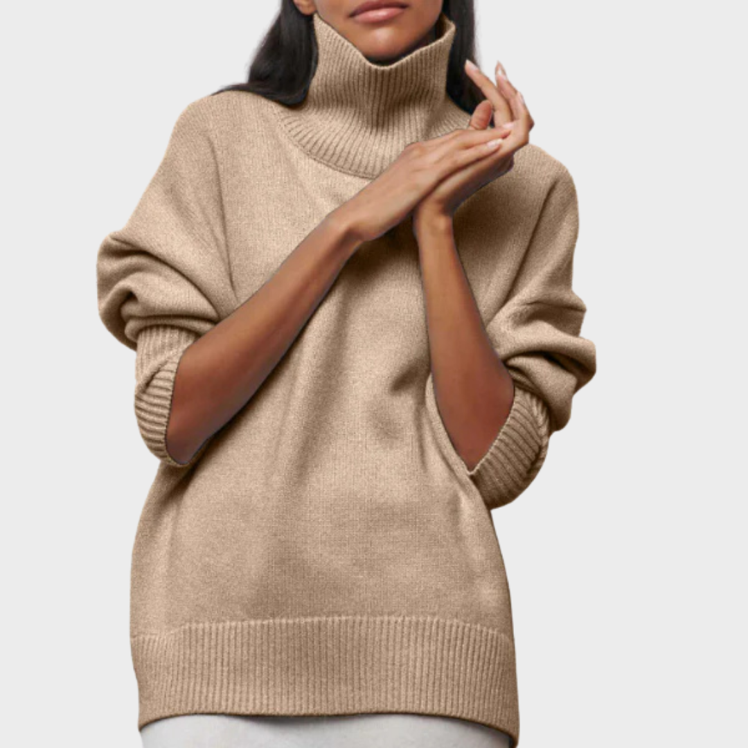 Alona | Knitted turtleneck sweater