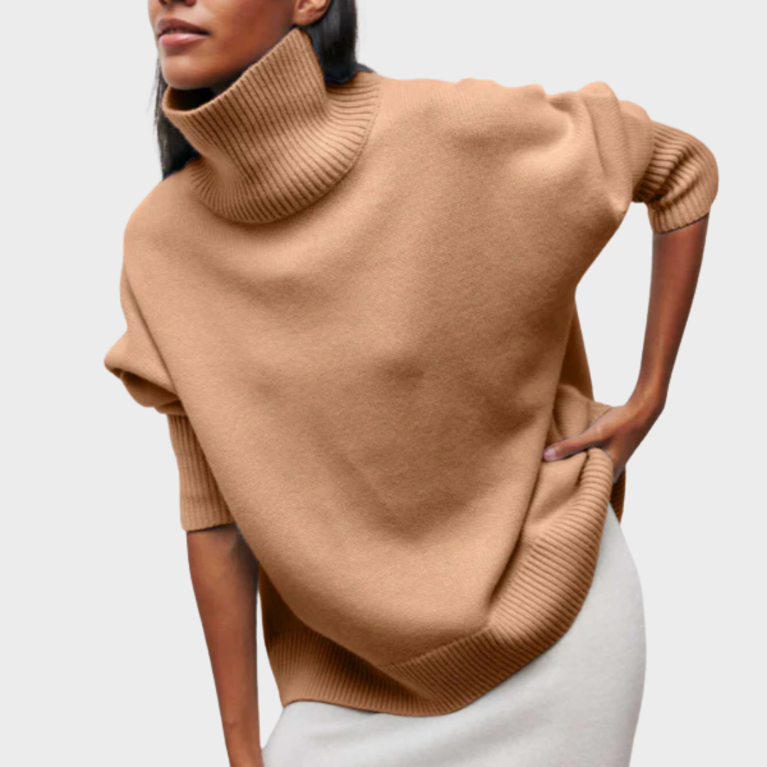 Alona | Knitted turtleneck sweater