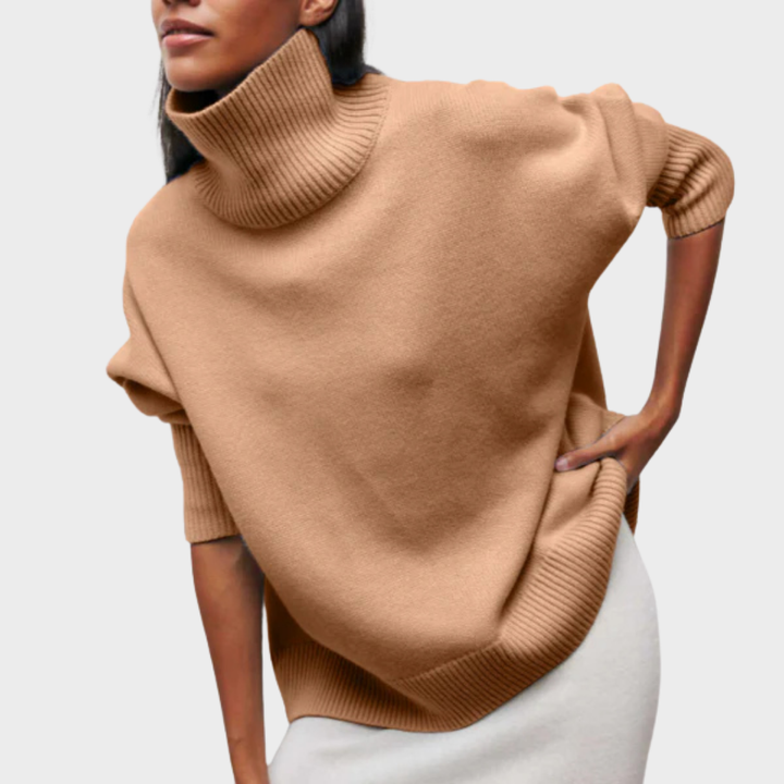 Alona | Knitted turtleneck sweater