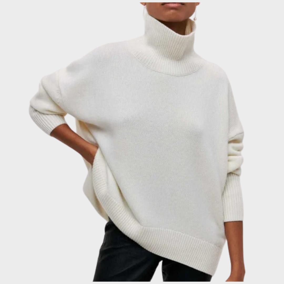 Alona | Knitted turtleneck sweater