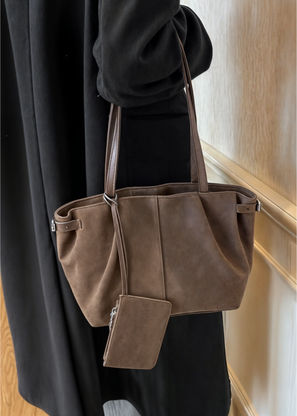 Handbag Women – Large Shoulder Bag with Zipper