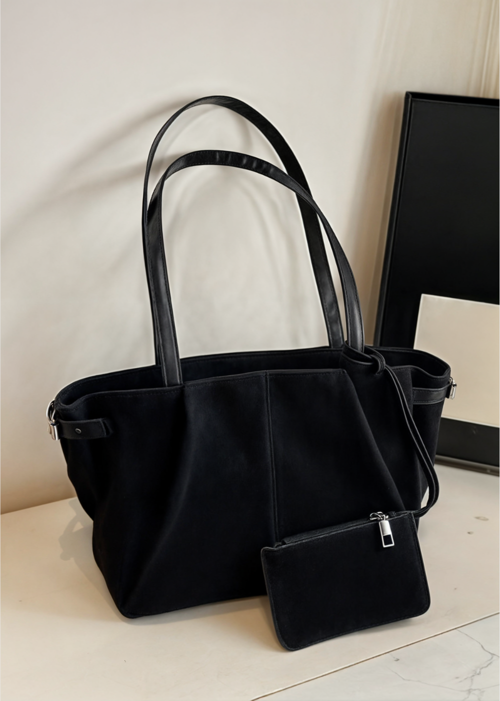 Handbag Women – Large Shoulder Bag with Zipper