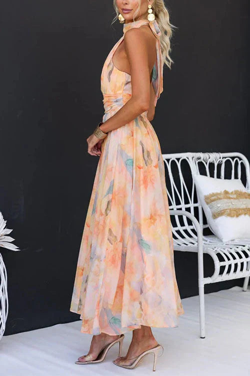 Ärmelloses Maxikleid Sommer: Eleganter Komfort für Hochzeiten und Partys 4