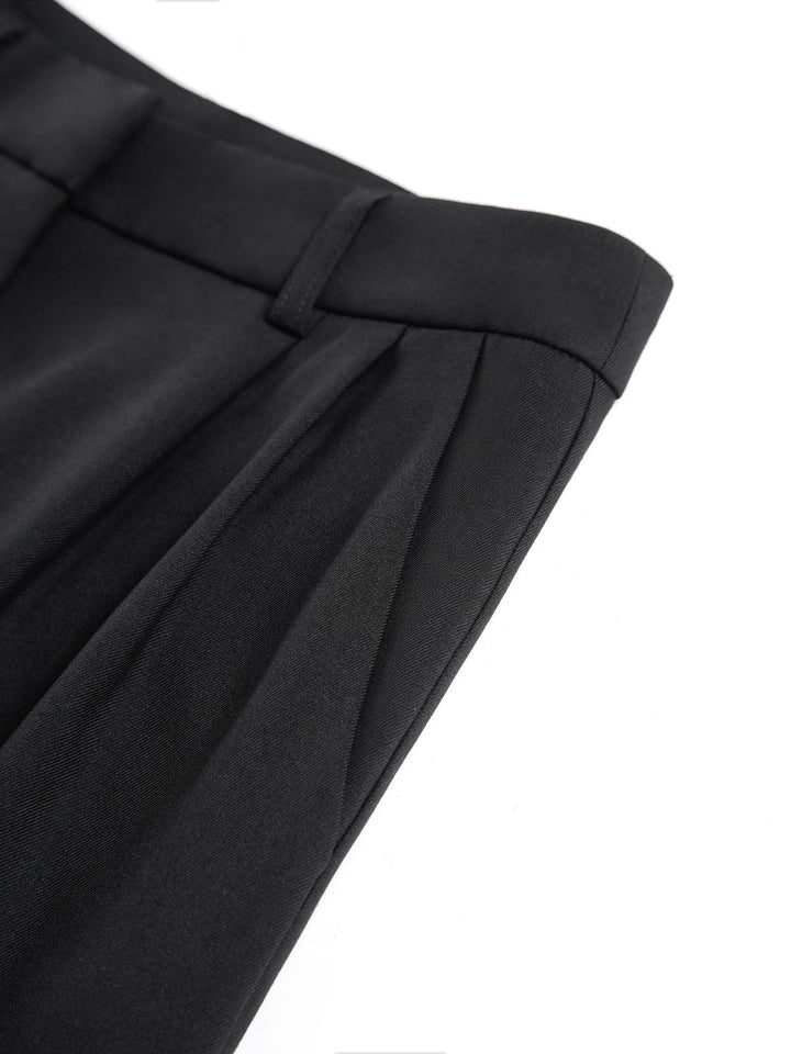 Pantalons larges taille haute pour femmes – Élégants et confortables, sans ceinture