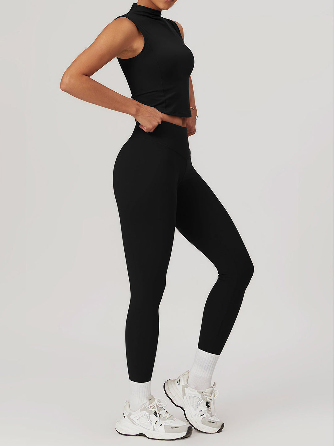 High-Waist Po-Lifting Leggings – Shaping Belly Control Sportswear