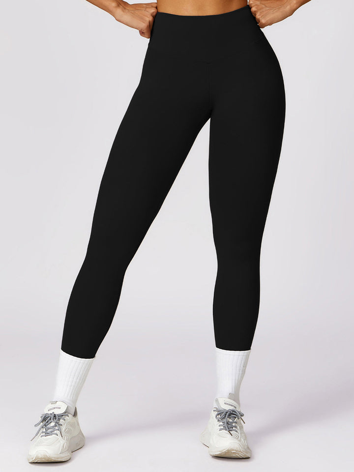 High-Waist Po-Lifting Leggings – Shaping Belly Control Sportswear