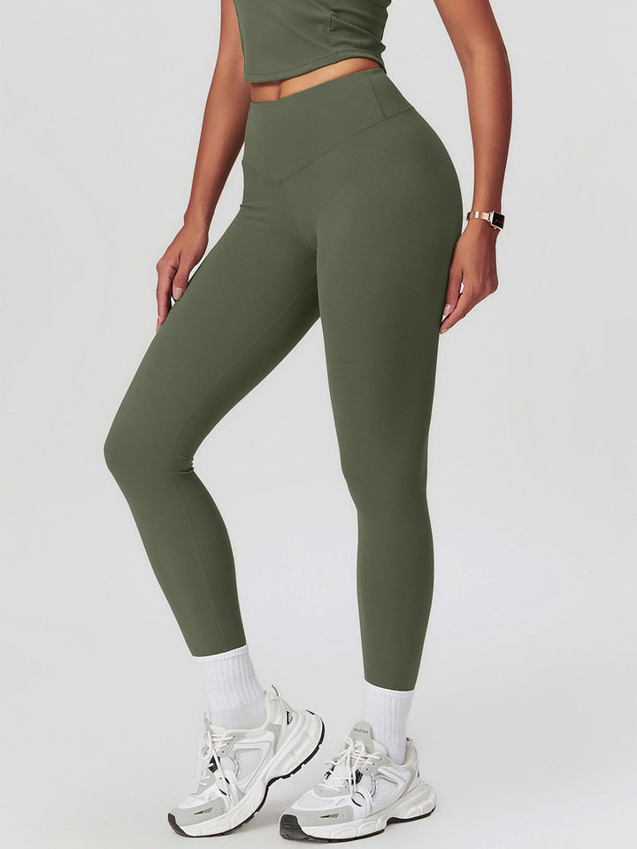 High-Waist Po-Lifting Leggings – Shaping Belly Control Sportswear
