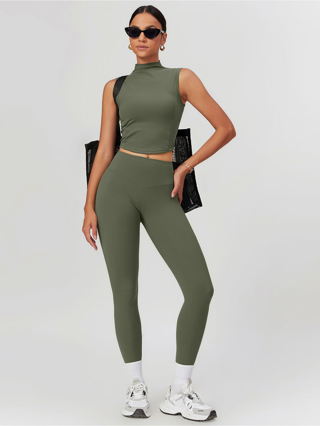 High-Waist Po-Lifting Leggings – Shaping Belly Control Sportswear