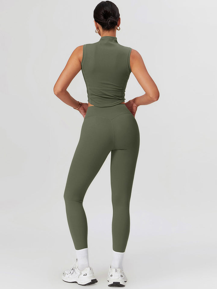 High-Waist Po-Lifting Leggings – Shaping Belly Control Sportswear