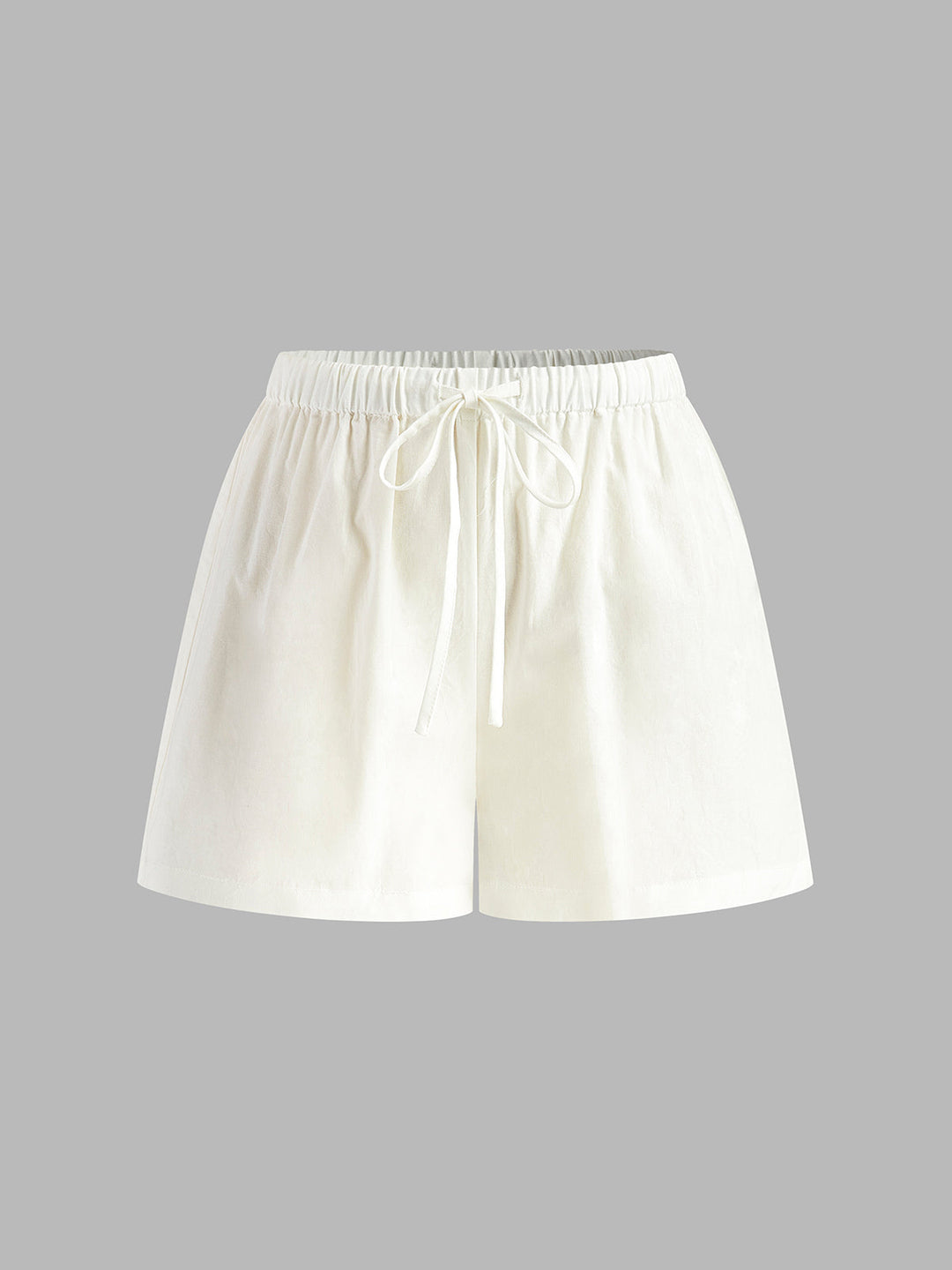 Ensemble d'été pour femmes – Top à cordon de serrage et shorts avec fente