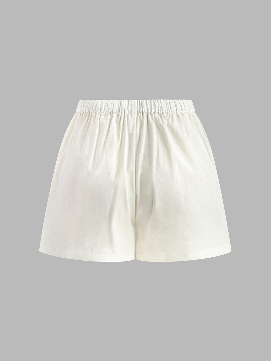 Ensemble d'été pour femmes – Top à cordon de serrage et shorts avec fente