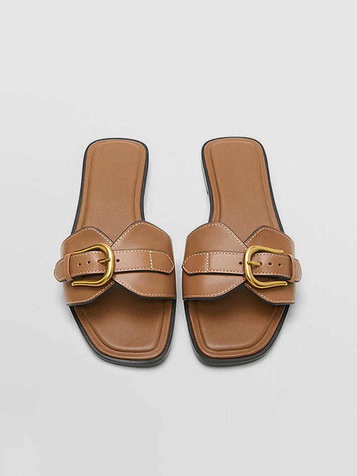 Damen Fußstützend Sandalen mit Schnallen