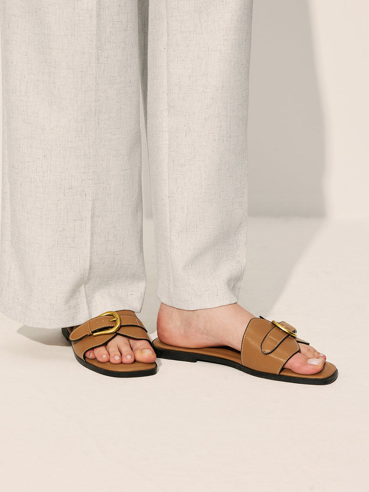 Damen Fußstützend Sandalen mit Schnallen