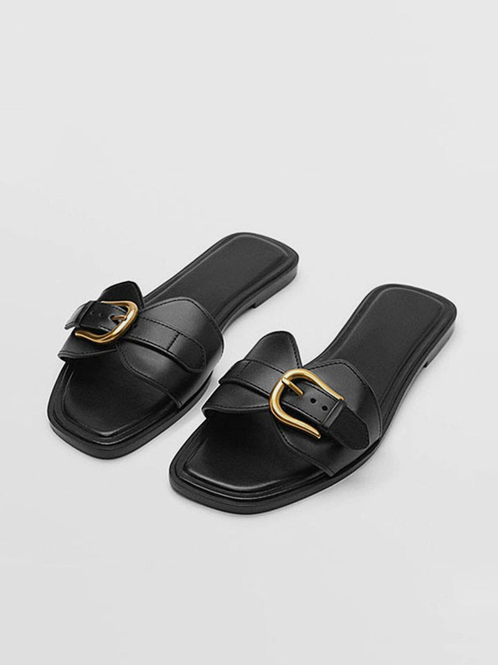 Damen Fußstützend Sandalen mit Schnallen
