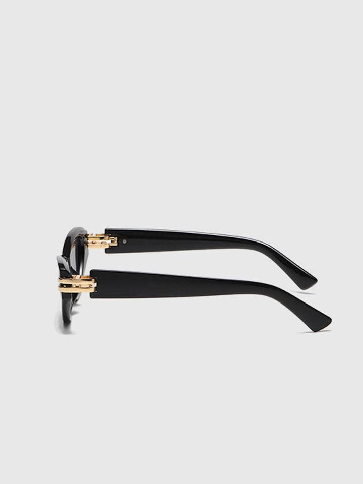 Vintage Cat-Eye Sonnenbrille Schwarz – UV400 Schutz, Leichtgewicht