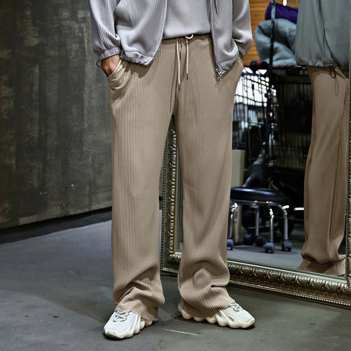 Men's Chino Pants - Stylish Ribbed Chinos For Casual And Formal Occasions
