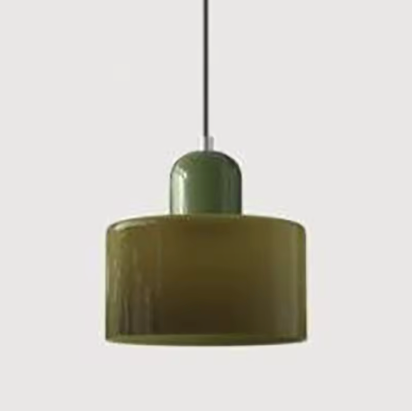 Bauhaus-Hängelampe – Stilvolle Pendelleuchte Für Esstisch & Wohnzimmer, Glas & Eisen, Retro-Design 12