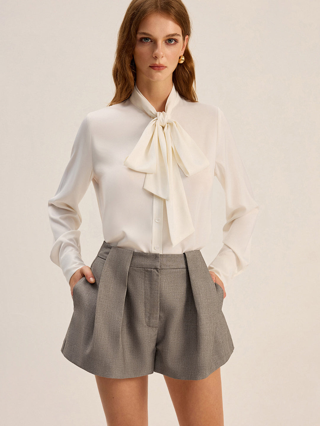 Cotton blend shorts for women - Fashionable and comfortable to wear