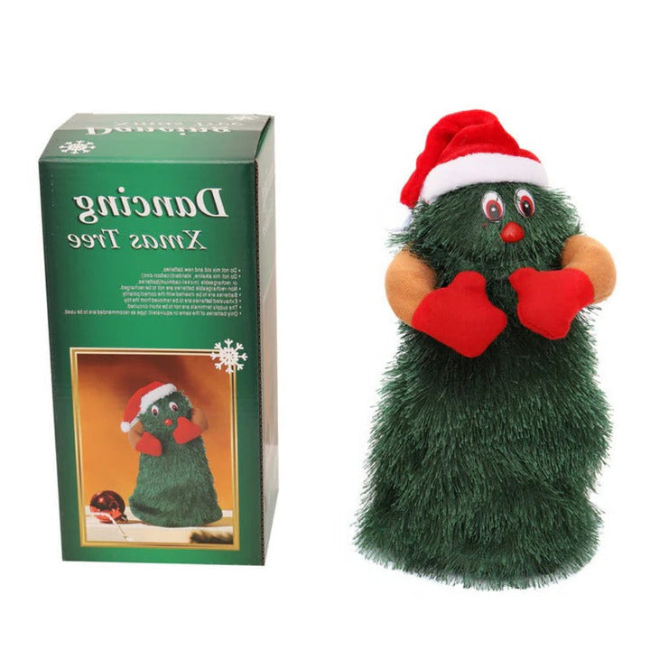 Beweglicher Weihnachtsmann Mit Licht & Sound für Weihnachtsdekoration – 33-38 cm, Innenbereich, Kletter-Spielzeug 4