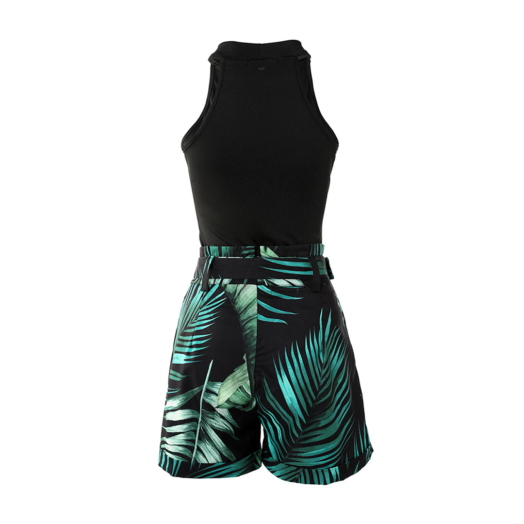 Damen Sommer Set – Ärmelloses Top & Shorts – Leicht & Modisch