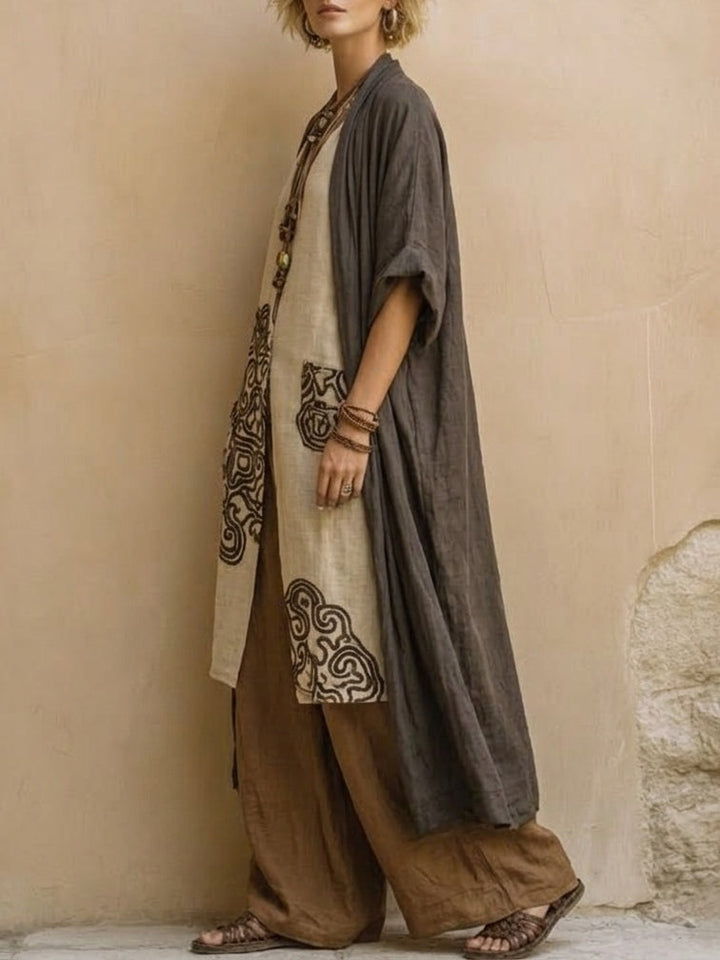 Boho-Sommerset mit weitem Bein: Stil und Komfort für den Sommer 3