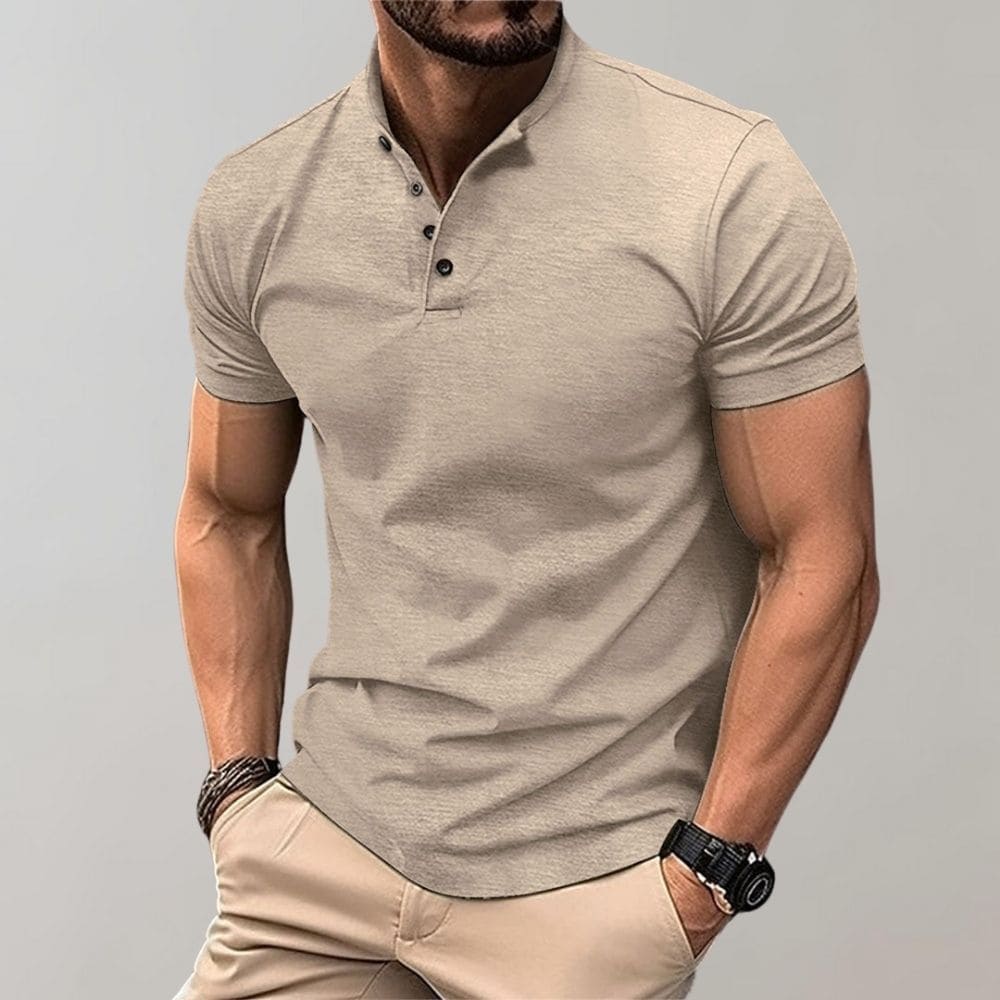 Herren Slim Fit Poloshirt Kurzarm – Modernes Stretch Freizeitshirt