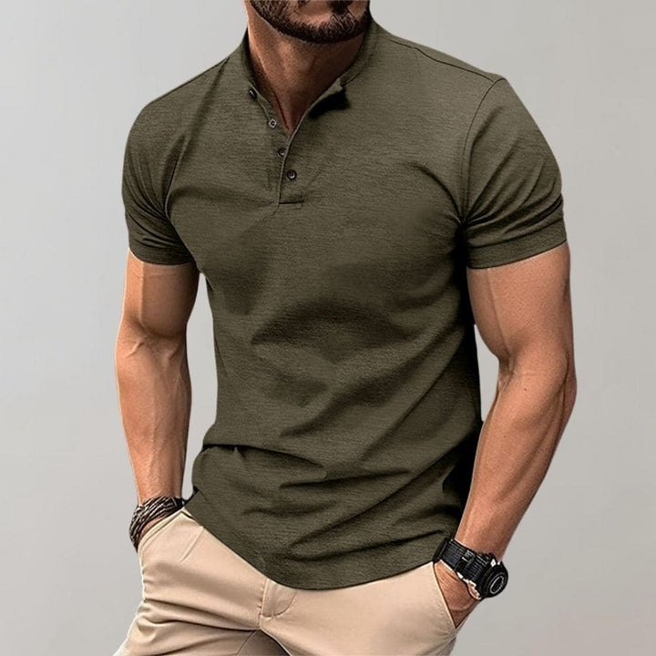 Herren Slim Fit Poloshirt Kurzarm – Modernes Stretch Freizeitshirt