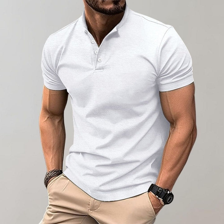 Herren Slim Fit Poloshirt Kurzarm – Modernes Stretch Freizeitshirt