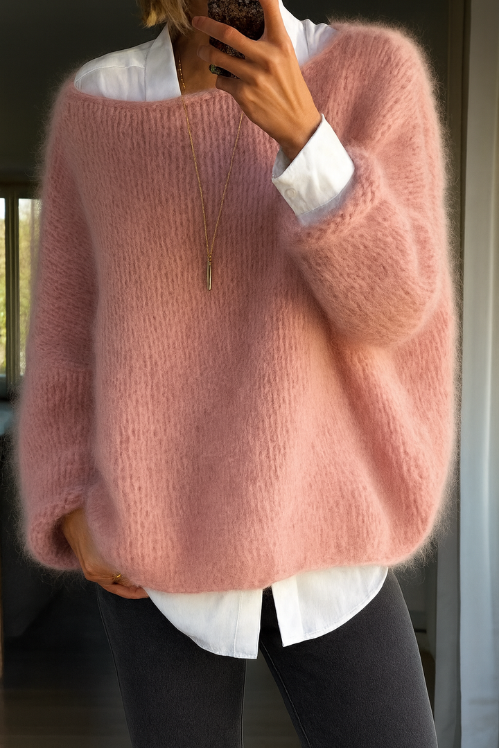 Damski sweter bawełniany nowoczesny styl