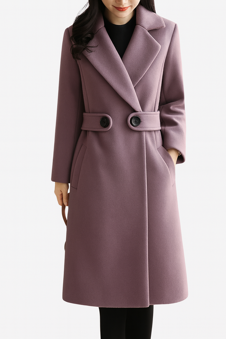 Chaqueta de invierno para mujer Chaqueta larga cálida elegante