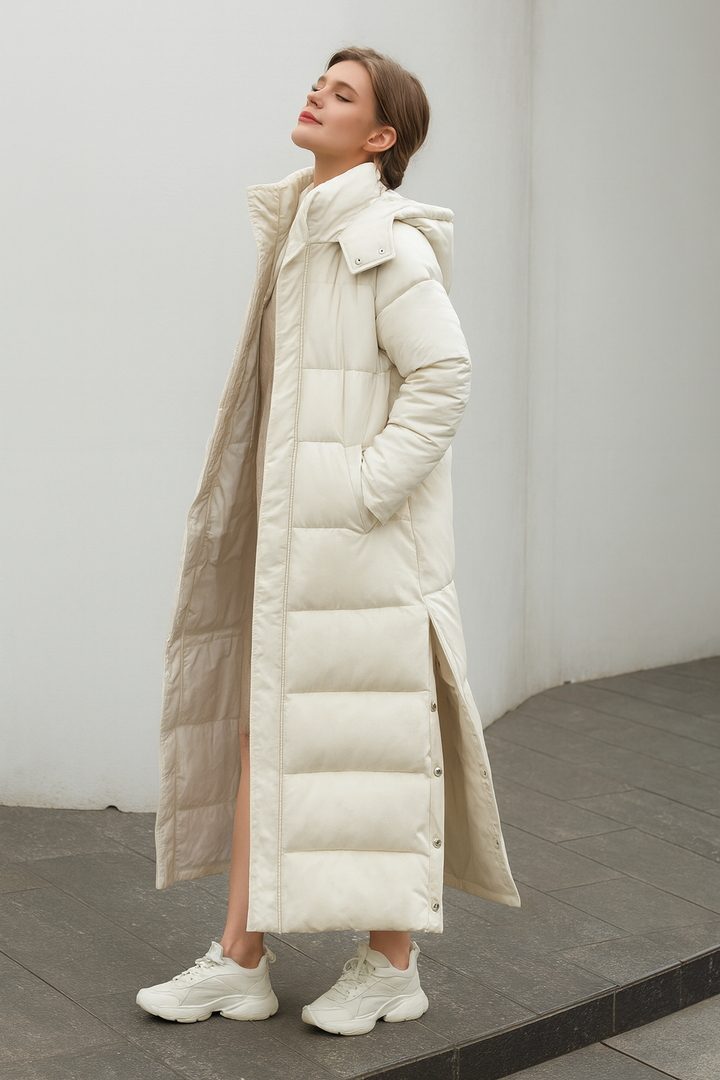 Chaqueta de invierno para mujer, a prueba de viento, elegante