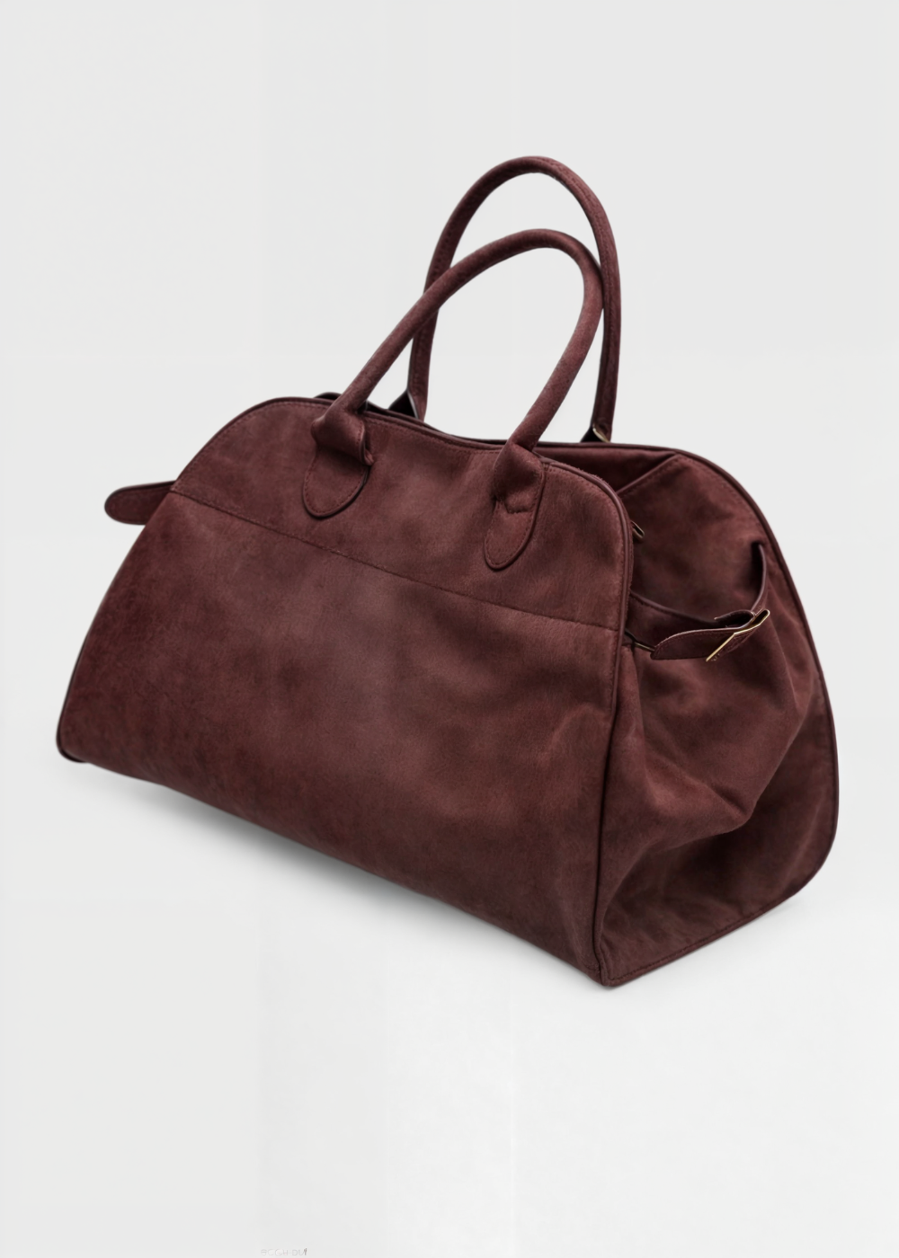 Vegan Suede Shoulder Bag Women – Small Handbag with Magnetic Closure