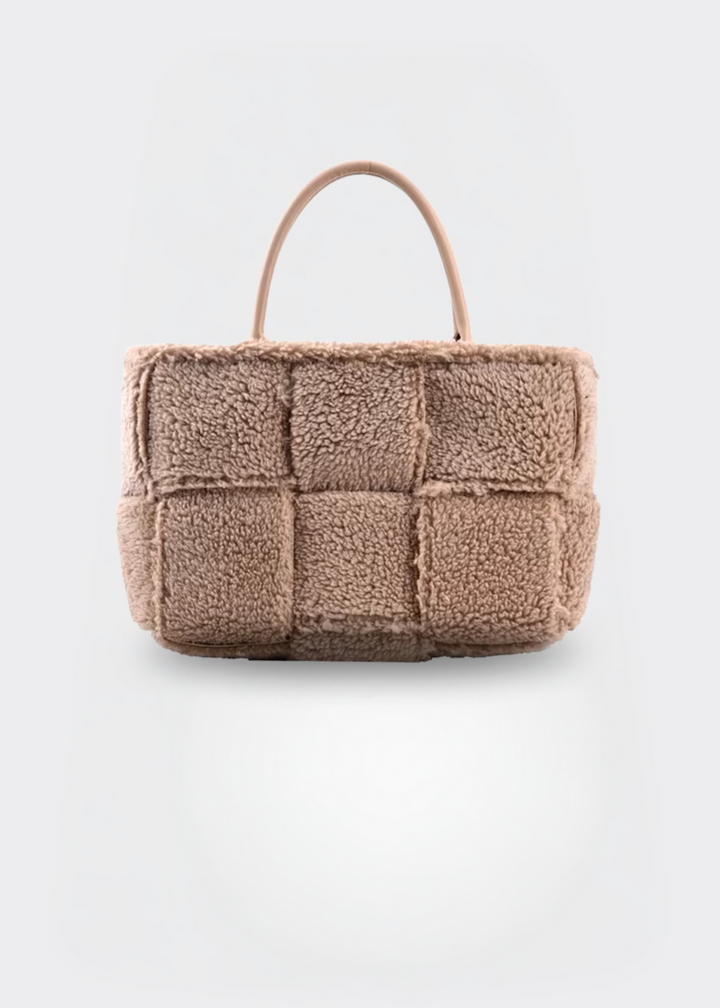 Handbag Women – Soft Bag with Zipper – Plush