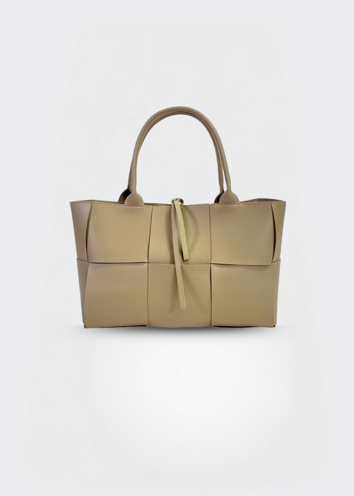 Handbag Women – Genuine Leather Bag – Braided Design