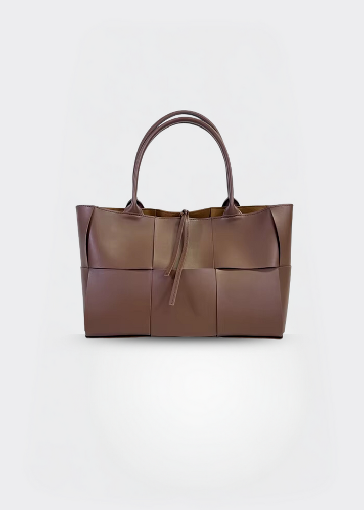 Handbag Women – Genuine Leather Bag – Braided Design