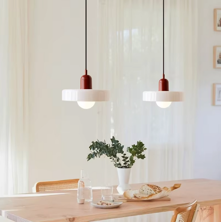 Coco Hängelampe - Skandinavische Pendelleuchte aus Glas für Esszimmer und Wohnzimmer 3