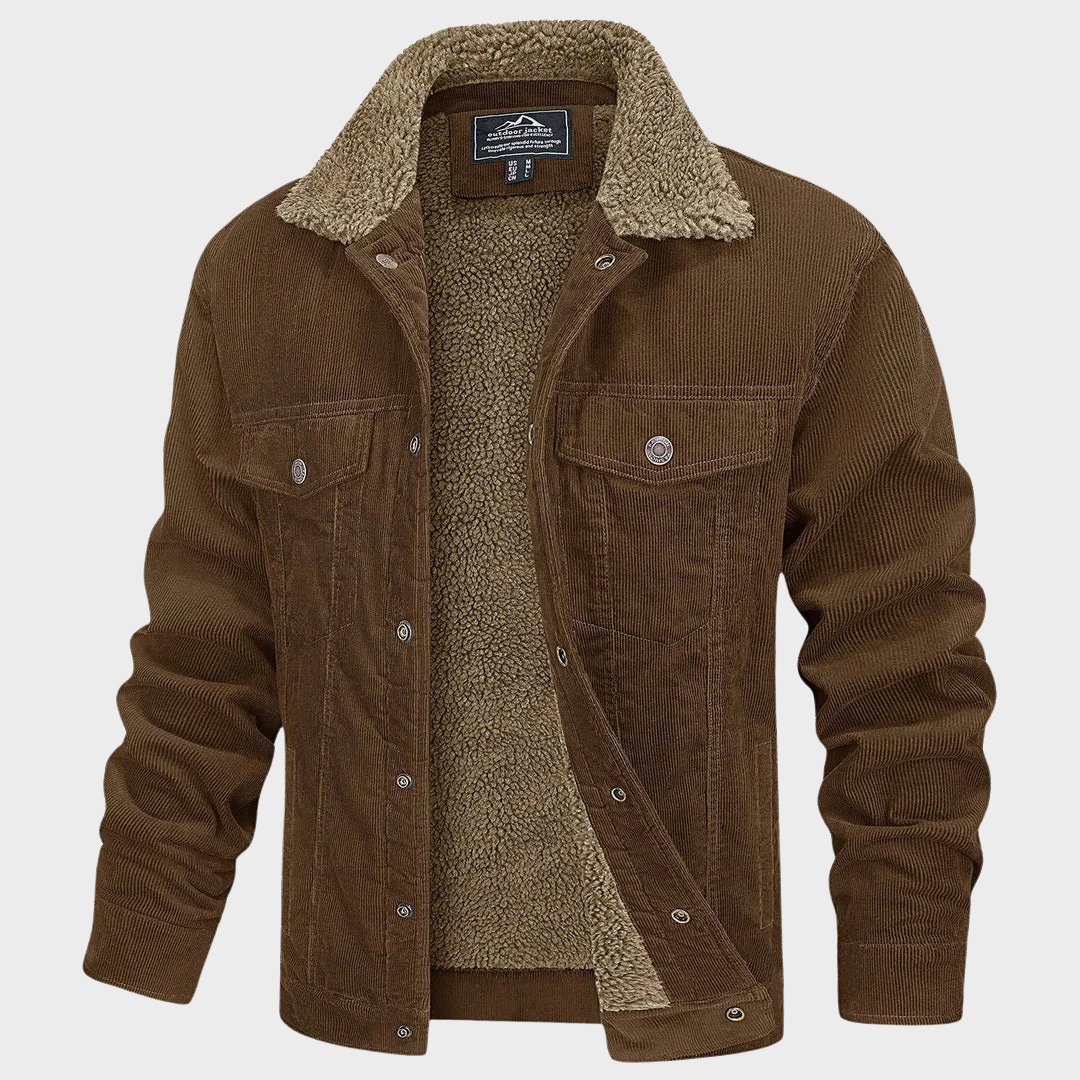 Corduroy Cargo Jacket