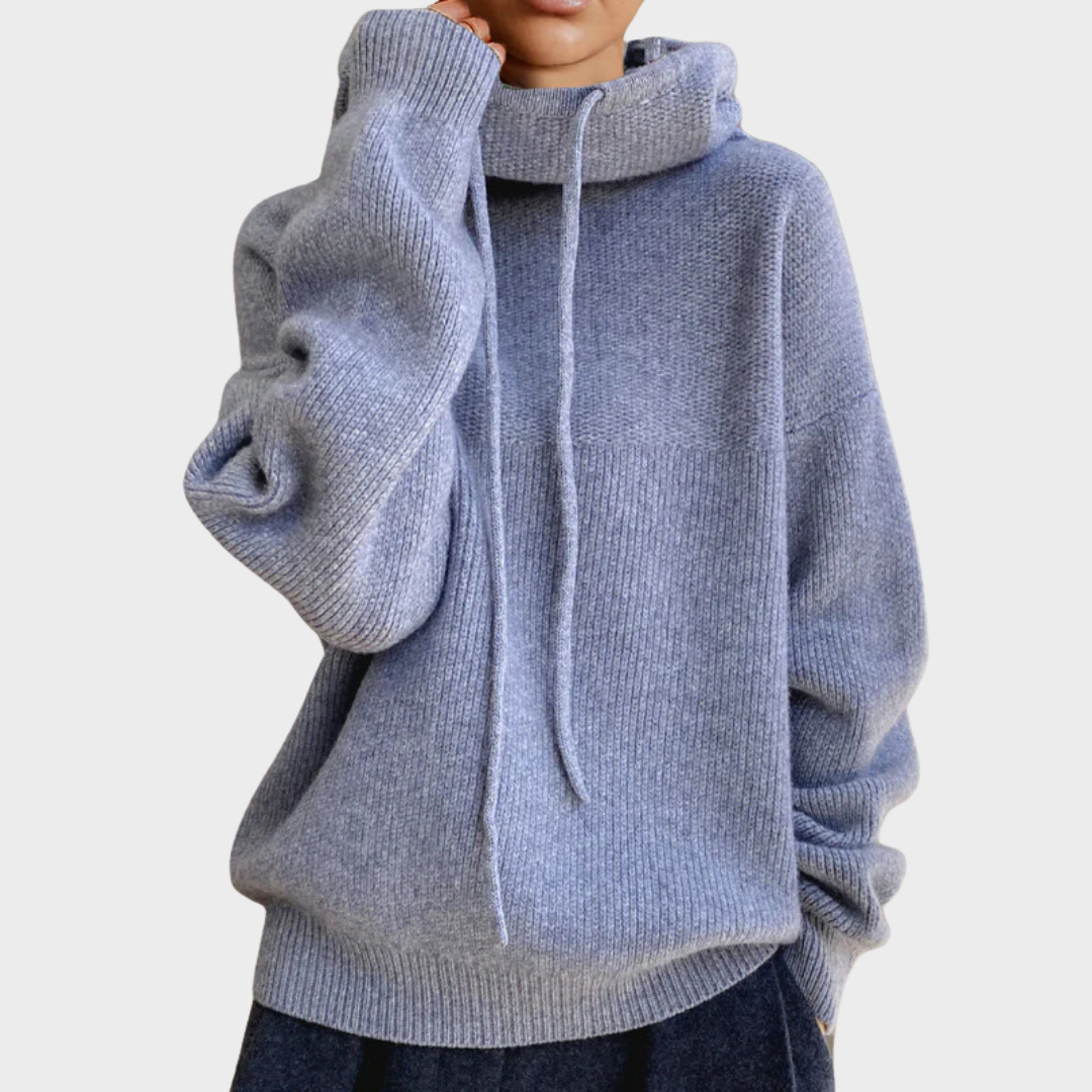 Corinne | Pull à capuche élégant en tricot