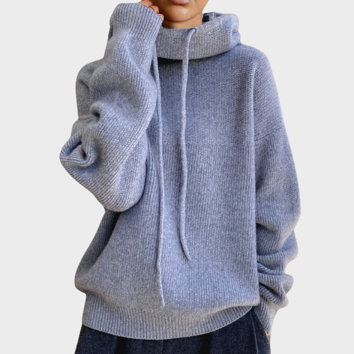 Corinne | Pull à capuche élégant en tricot