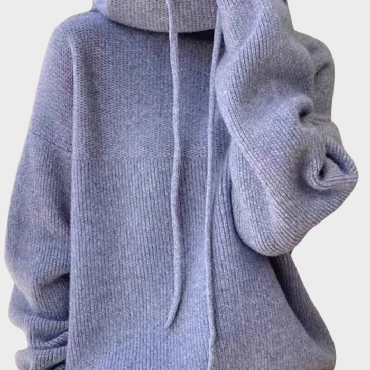 Corinne | Pull à capuche élégant en tricot